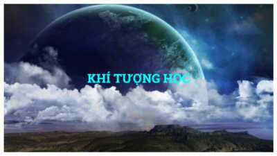 Khí tượng học