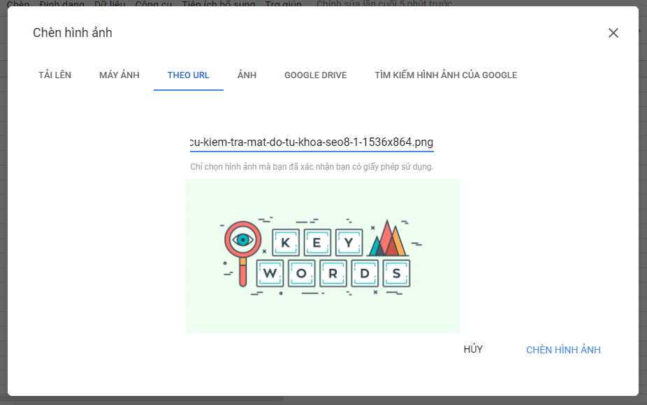 Cách chèn nhanh hình ảnh vào ô trong Google sheets cực đơn giản 17