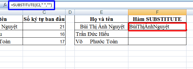 3 cách xoá khoảng trắng trong Excel đơn giản nhất 36