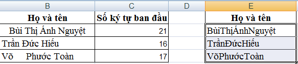 3 cách xoá khoảng trắng trong Excel đơn giản nhất 24