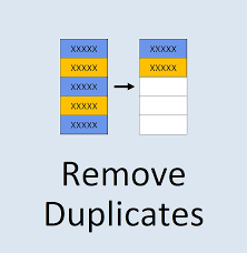 Remove-duplicates trong excel
