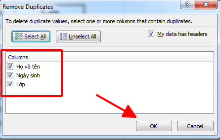 Remove duplicates trong Excel là gì? Cách tìm và xóa dữ liệu trùng lặp 2