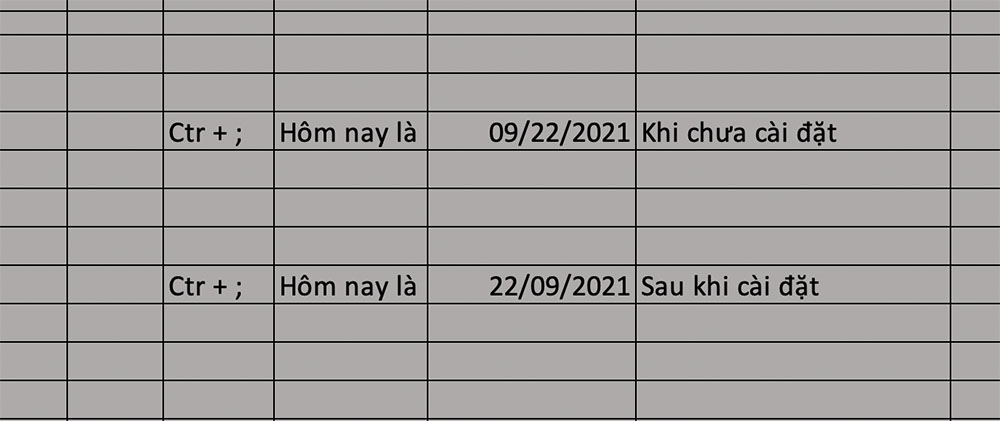Cách định dạng theo chuẩn Ngày/tháng/năm trong Excel 8