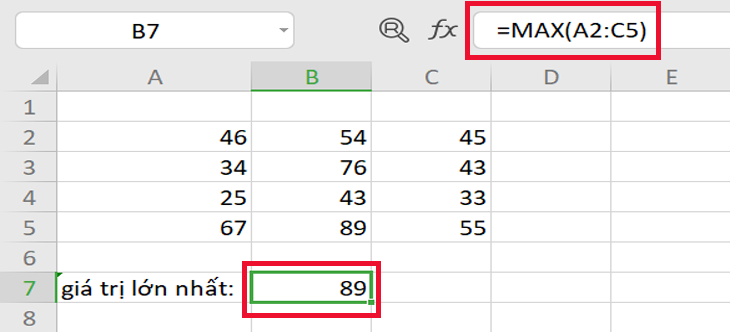 Những hàm cơ bản trong Excel? Ví dụ minh họa 13