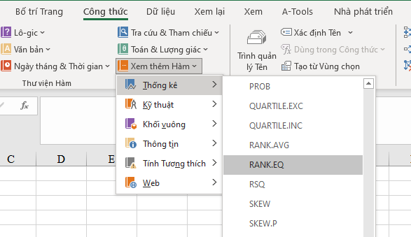 Hàm Rank trong Excel - Sắp xếp dữ liệu theo thứ tự cao thấp 13