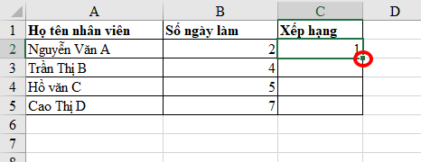 Hàm Rank trong Excel - Sắp xếp dữ liệu theo thứ tự cao thấp 23
