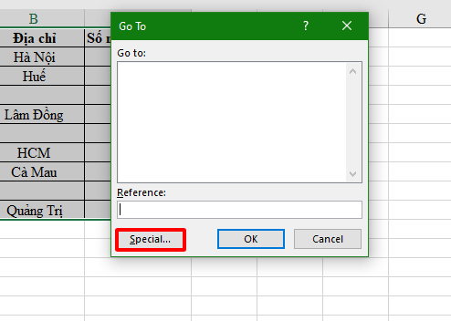 Cách loại bỏ hàng bị trống trong Excel đơn giản nhất 11