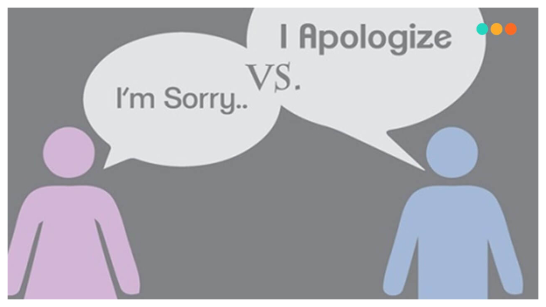 cấu trúc Apologize