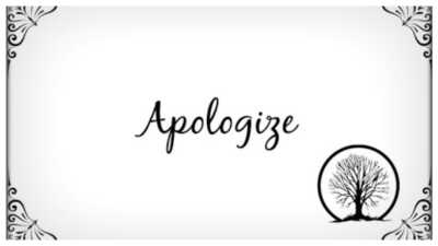 Cấu trúc Apologize trong tiếng Anh - Cách dùng, bài tập có đáp án 13