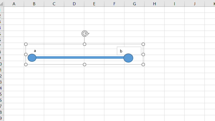 Kết quả - Vẽ đường thẳng và mũi tên trong Excel