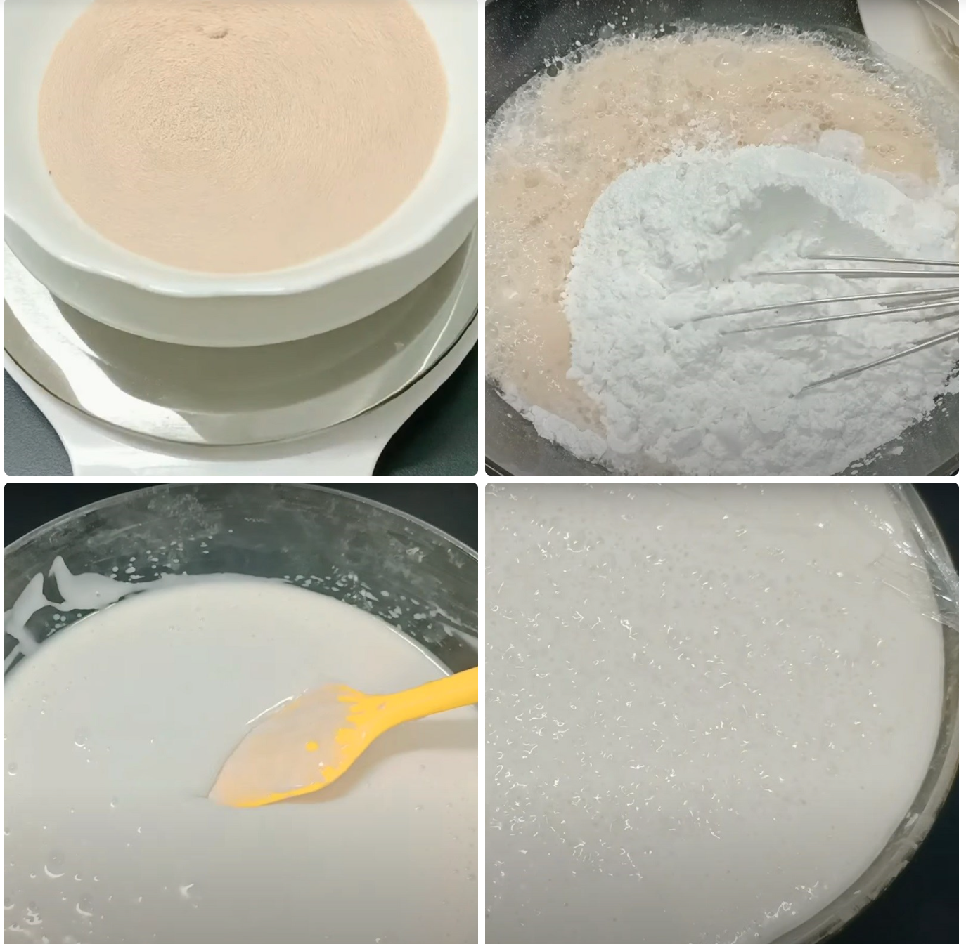 cách làm bánh bò từ bột gạo