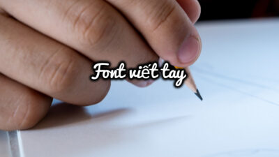 Top 25 font chữ viết tay đẹp nhất hoàn toàn miễn phí 52