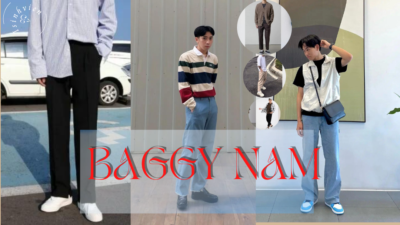 Phối đồ với quần Baggy nam cực chất - Làm Thế Nào Để Mặc Quần Jean Baggy? 1